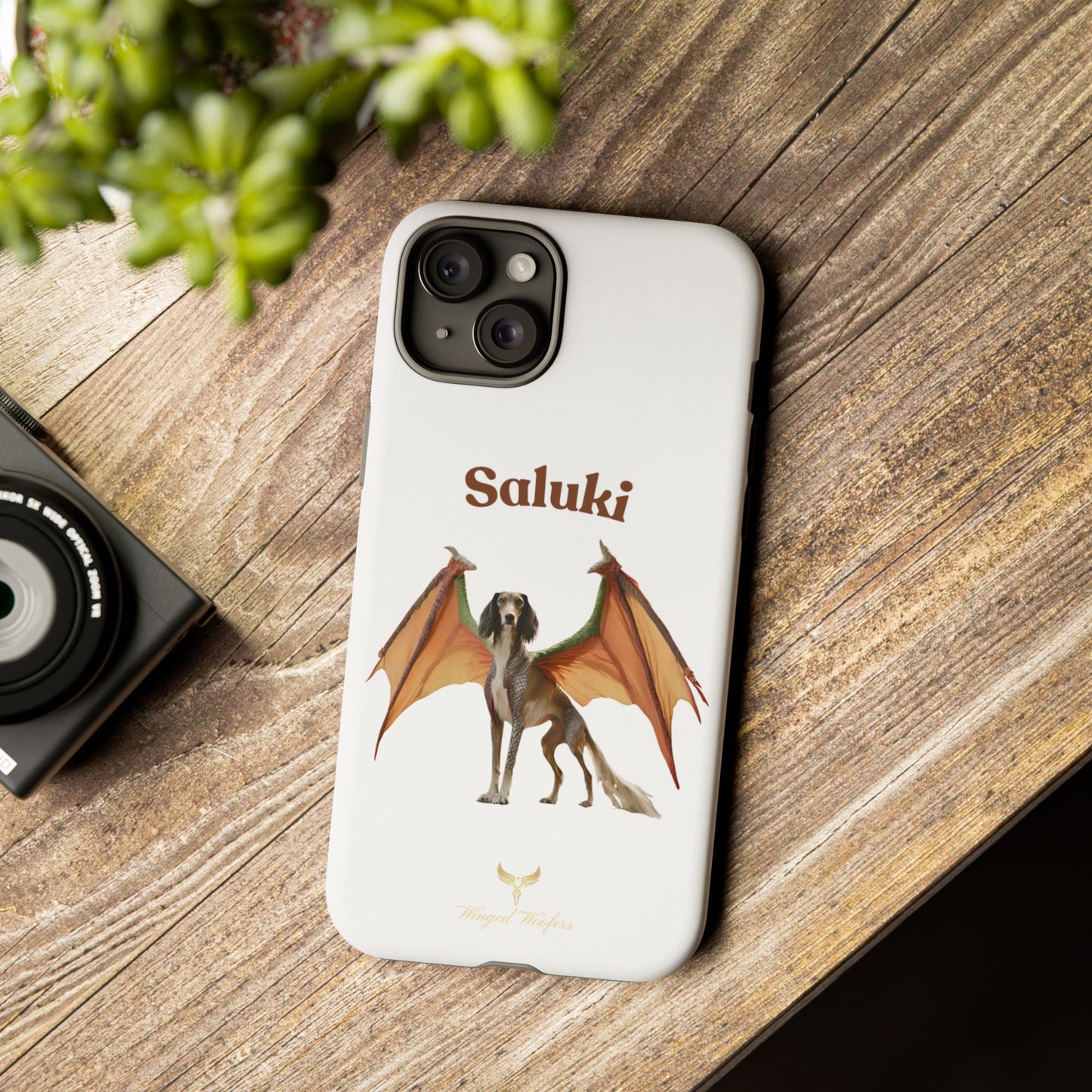 Saluki Dog Dragon Case - Tough Phone Case for Pet Lovers