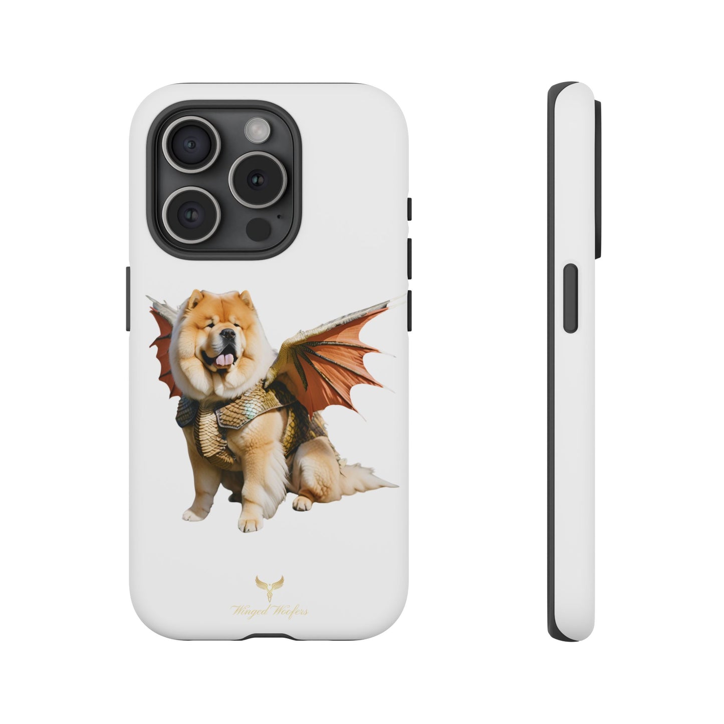 Funny Dragon Chow Chow Dog Phone Case - Tough Cases for Pet Lovers