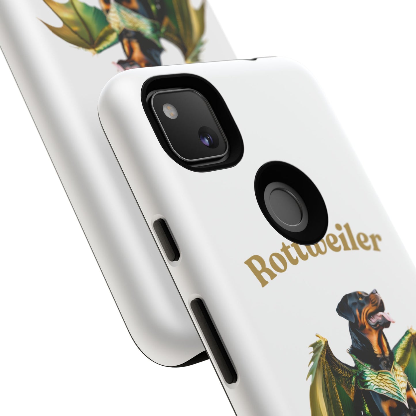 Rottweiler Dragon Wings Phone Case - Tough Cases for Dog Lovers