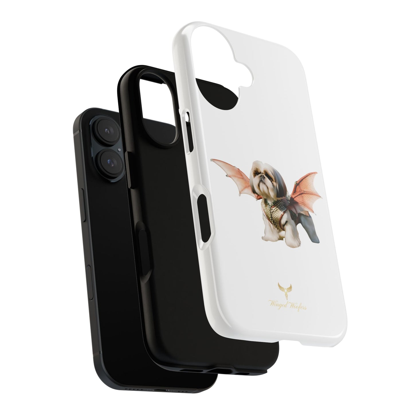 Fantasy Shih Tzu with Dragon Wings Pet Phone Case – Tough Cases for Dog Lovers