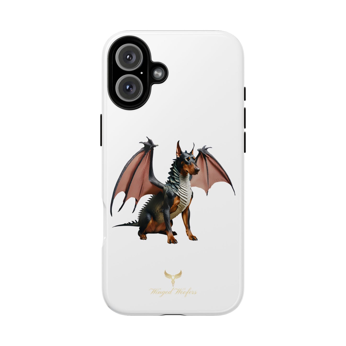 Mythical Doberman Pinscher Dragon Phone Case - Tough & Stylish Protection