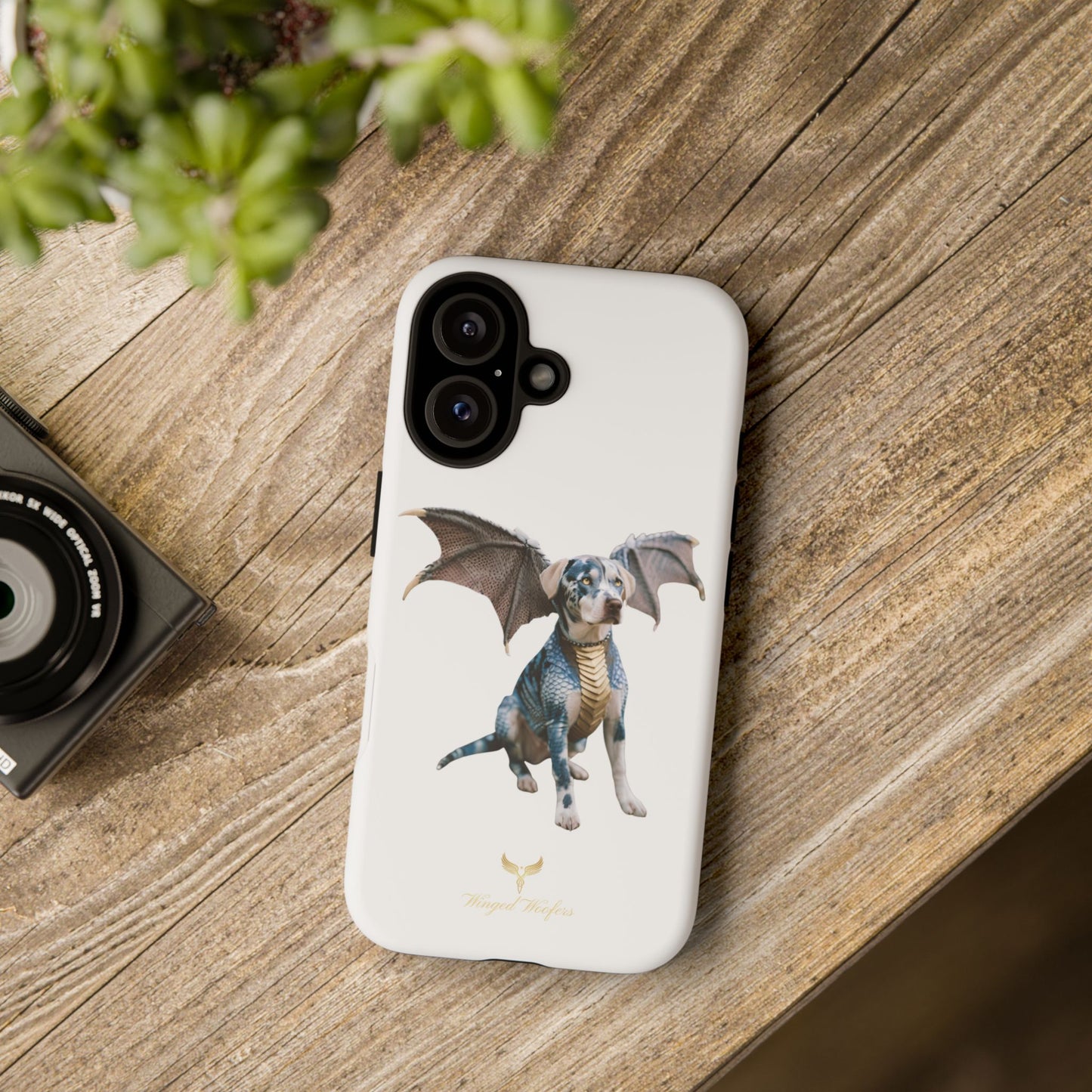 Dragon Dog Phone Case - Tough & Unique Design for Pet Lovers