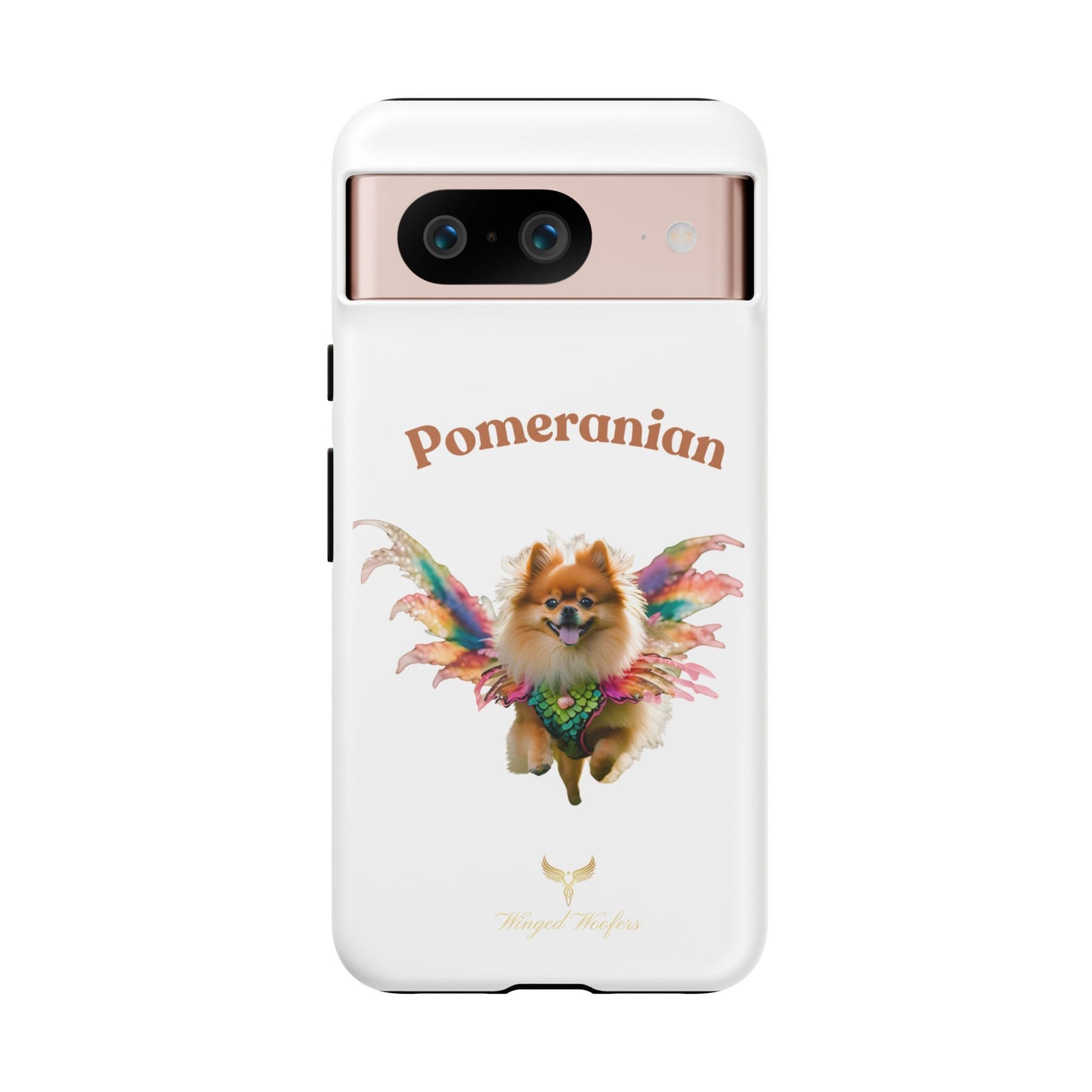 Pomeranian Winged Dog Phone Case – Cute Dog Lover Accessory