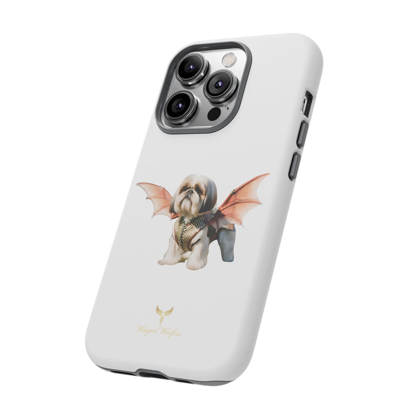 Fantasy Shih Tzu with Dragon Wings Pet Phone Case – Tough Cases for Dog Lovers