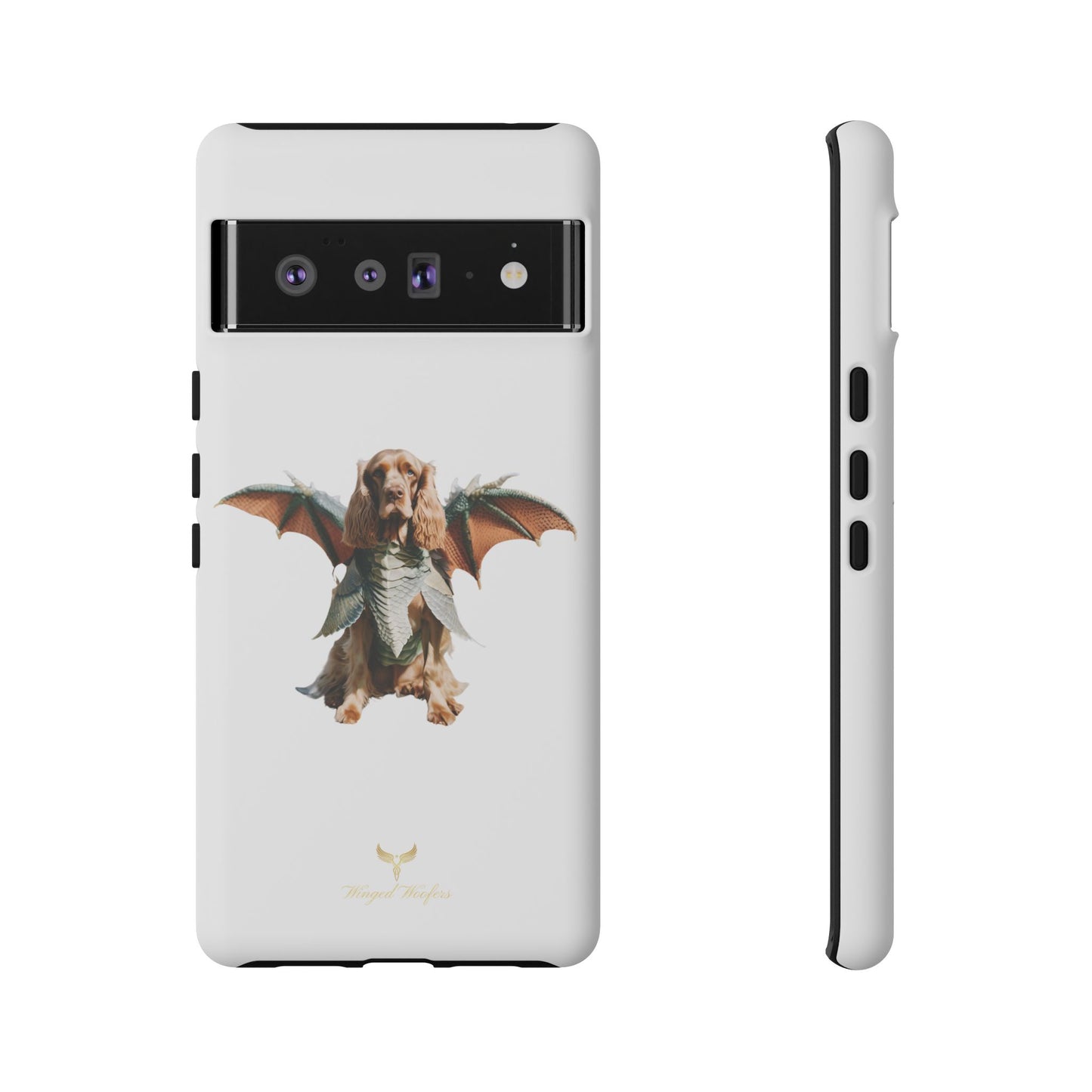 Dragon Wing Cocker Spaniel Dog Phone Case - Tough Cases for Pet Lovers