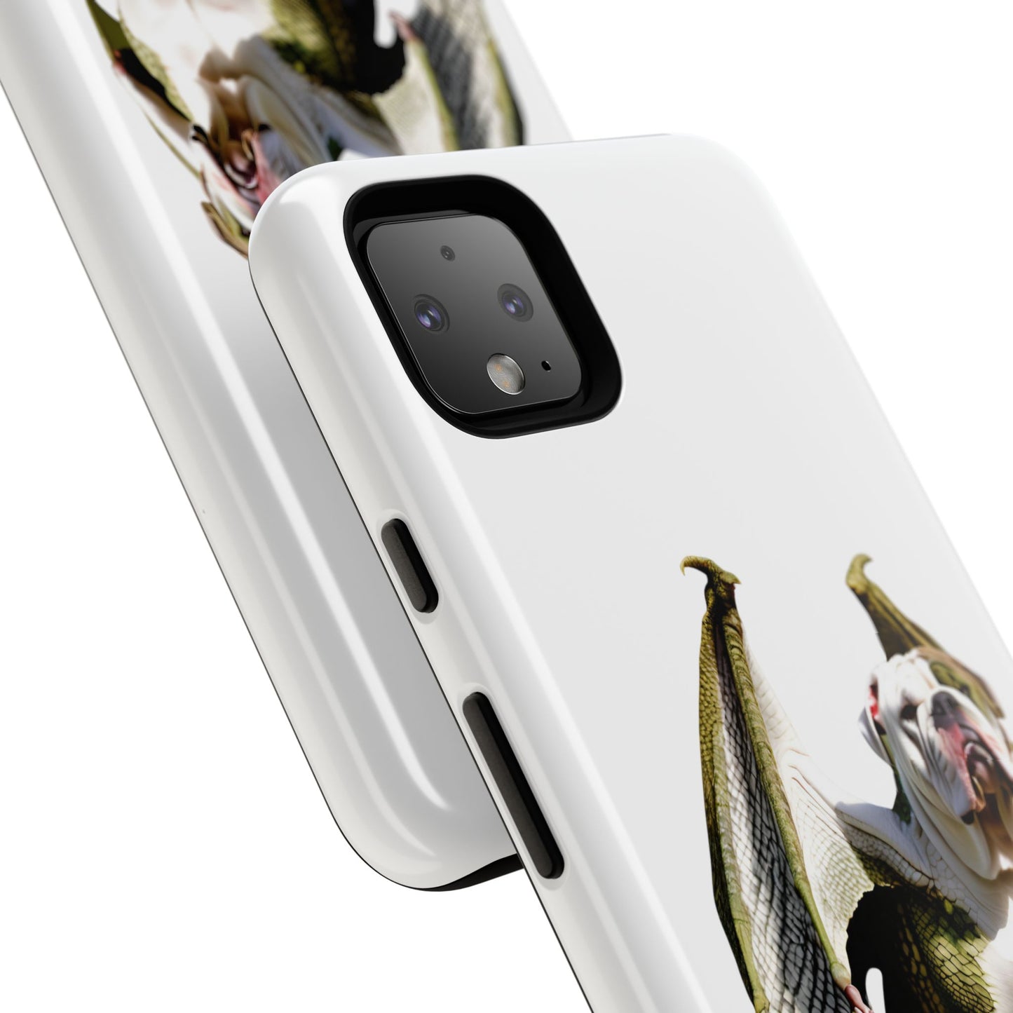 English Bulldog Dragon Phone Case - Tough & Unique Design