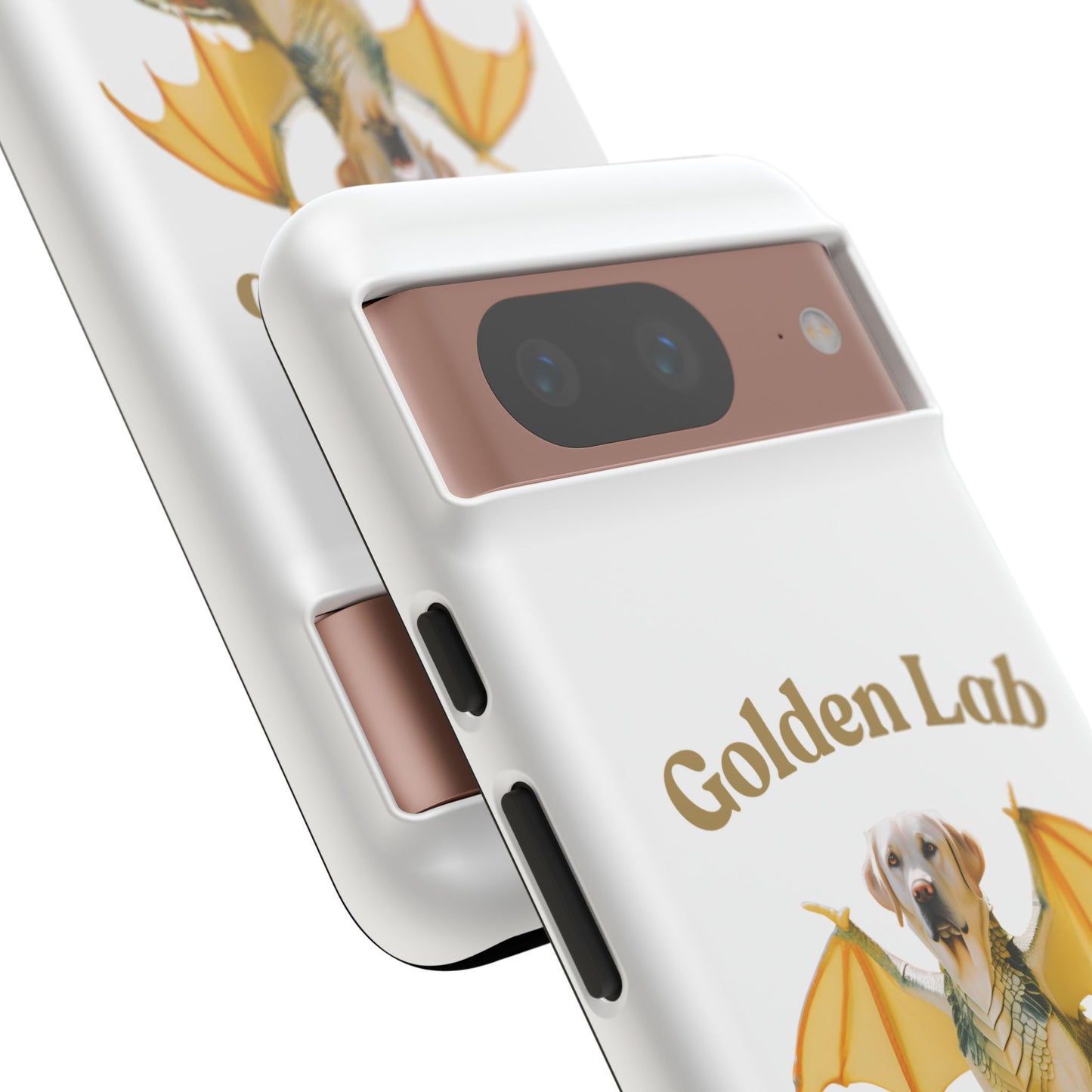 Golden Lab Dragon Phone Case - Tough Protection with a Fun Twist