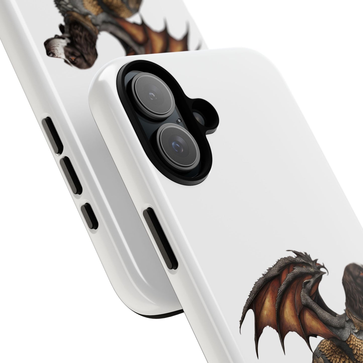 Fantasy Springer Spaniel as a Dragon Phone Case - Tough Cases for Pet Lovers