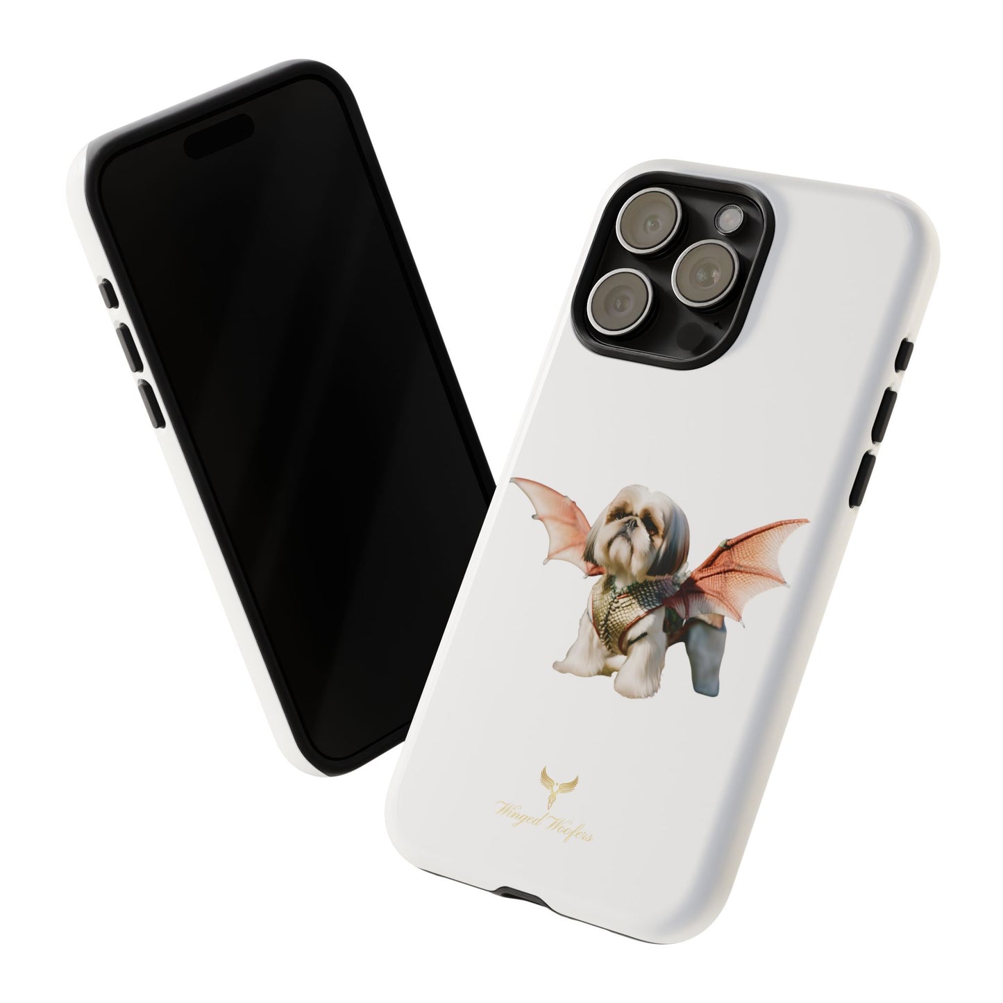 Fantasy Shih Tzu with Dragon Wings Pet Phone Case – Tough Cases for Dog Lovers