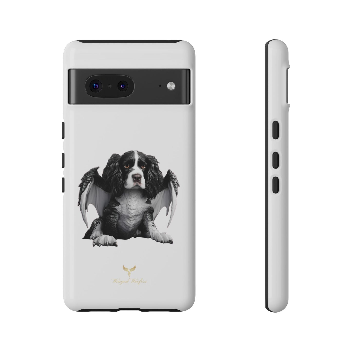 Springer Spaniel Puppy Dragon Winged Dog Phone Case - Tough Cases for Pet Lovers