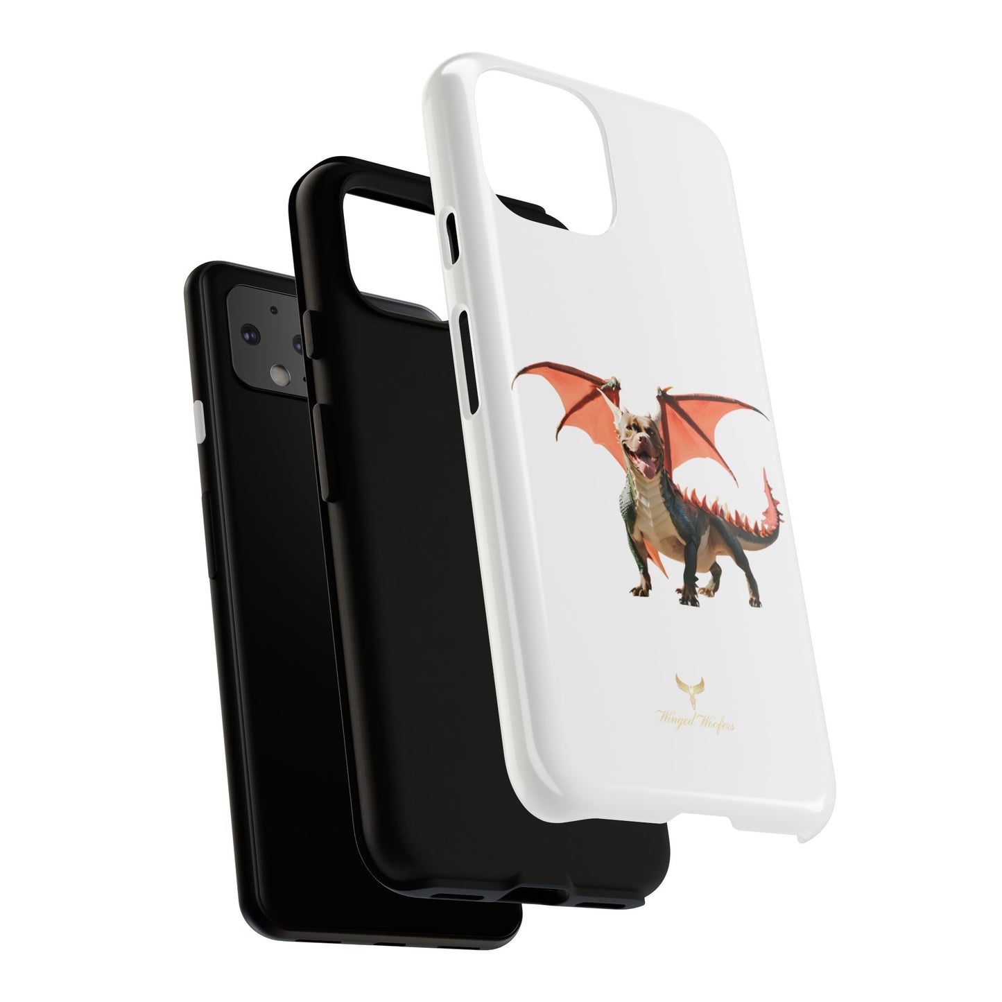 Tough Cases - Fierce Dragon Pitbull Phone Case | Unique Animal Design | Perfect Gift for Animal Lovers