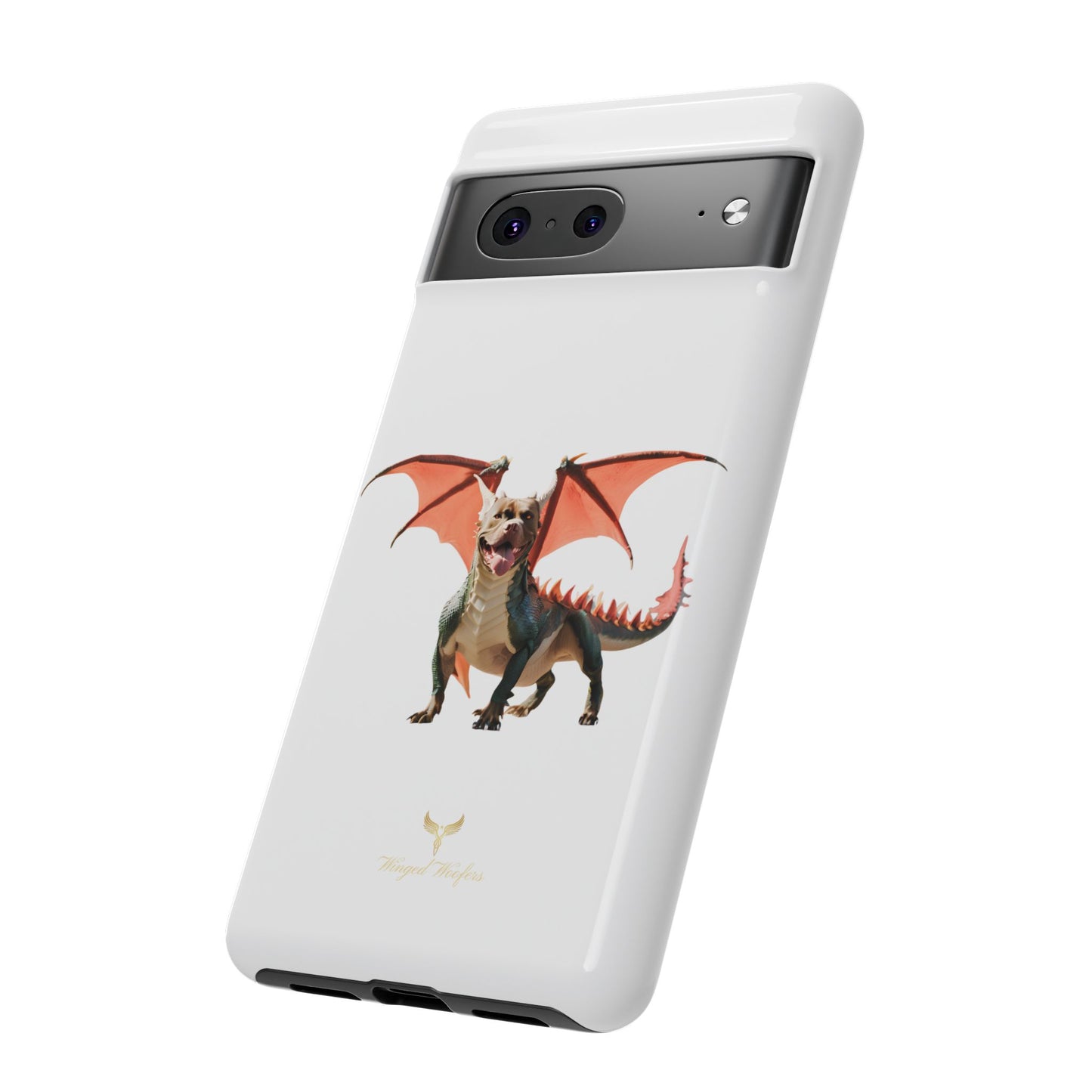 Tough Cases - Fierce Dragon Pitbull Phone Case | Unique Animal Design | Perfect Gift for Animal Lovers