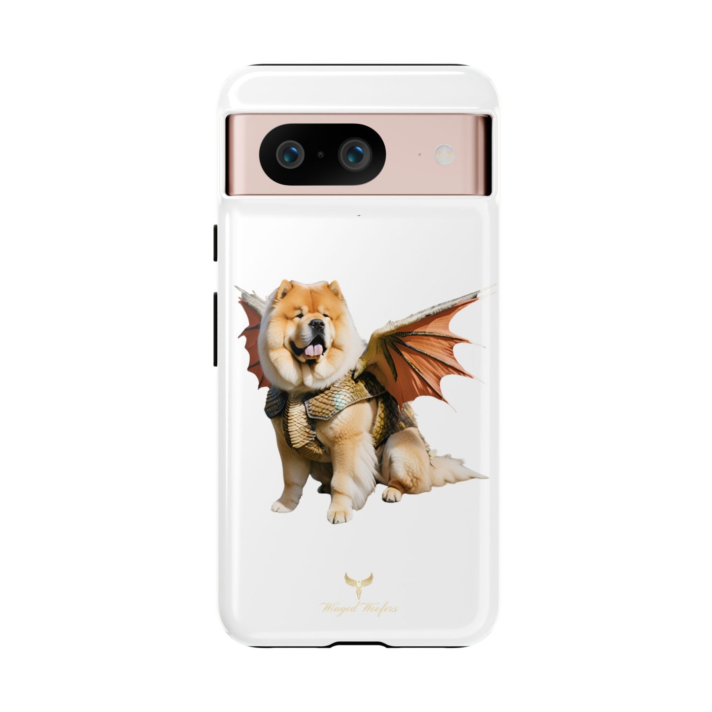 Funny Dragon Chow Chow Dog Phone Case - Tough Cases for Pet Lovers