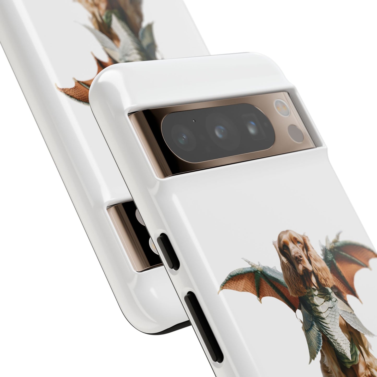 Dragon Wing Cocker Spaniel Dog Phone Case - Tough Cases for Pet Lovers