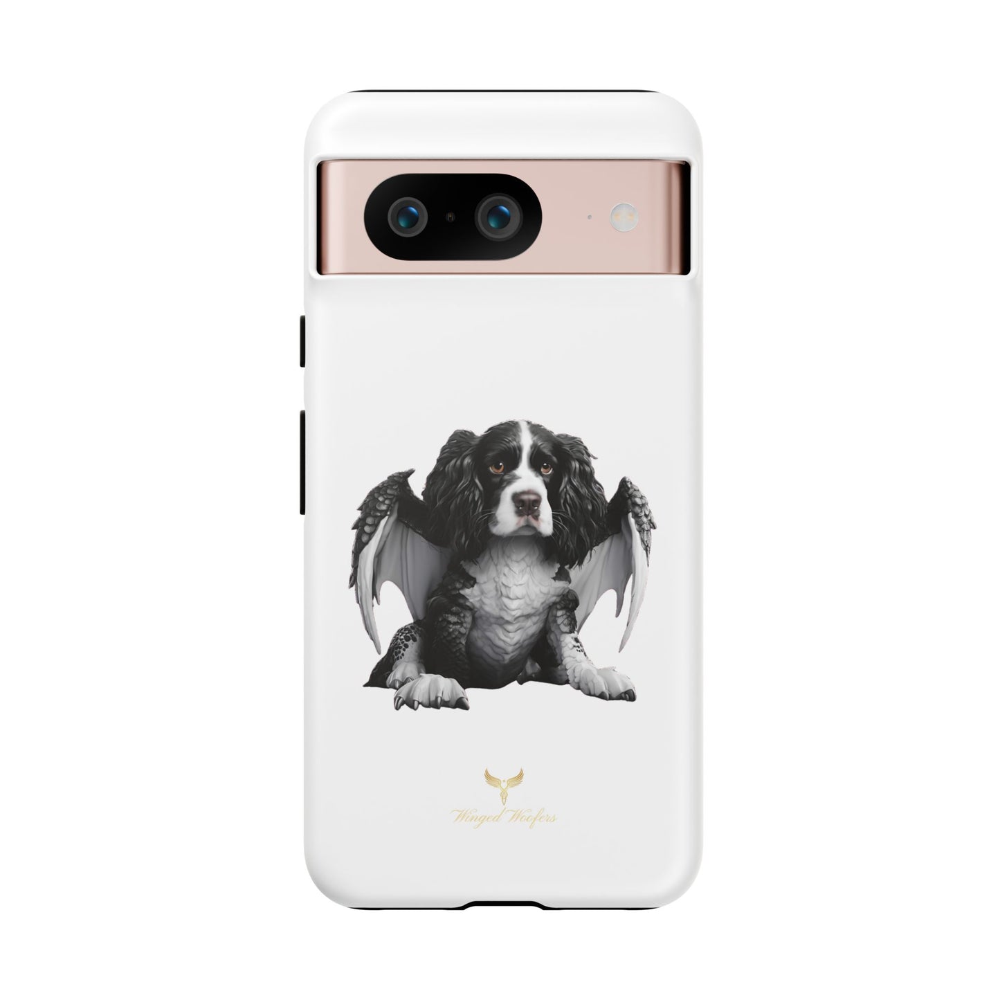 Springer Spaniel Puppy Dragon Winged Dog Phone Case - Tough Cases for Pet Lovers