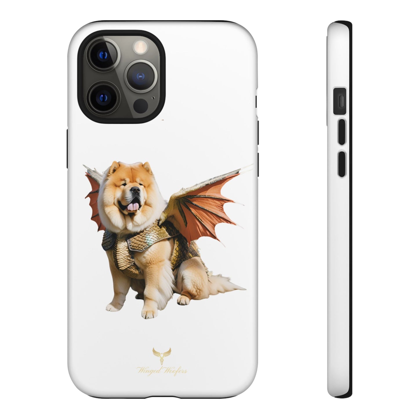 Funny Dragon Chow Chow Dog Phone Case - Tough Cases for Pet Lovers