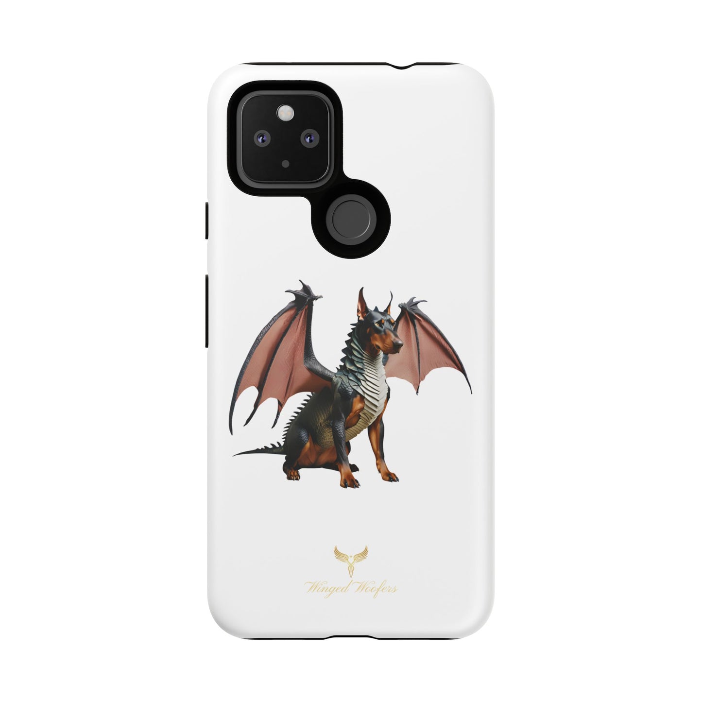 Mythical Doberman Pinscher Dragon Phone Case - Tough & Stylish Protection