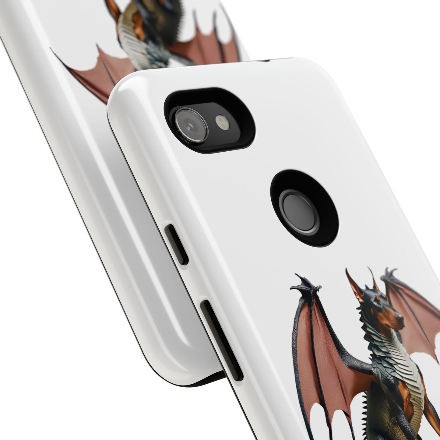 Mythical Doberman Pinscher Dragon Phone Case - Tough & Stylish Protection