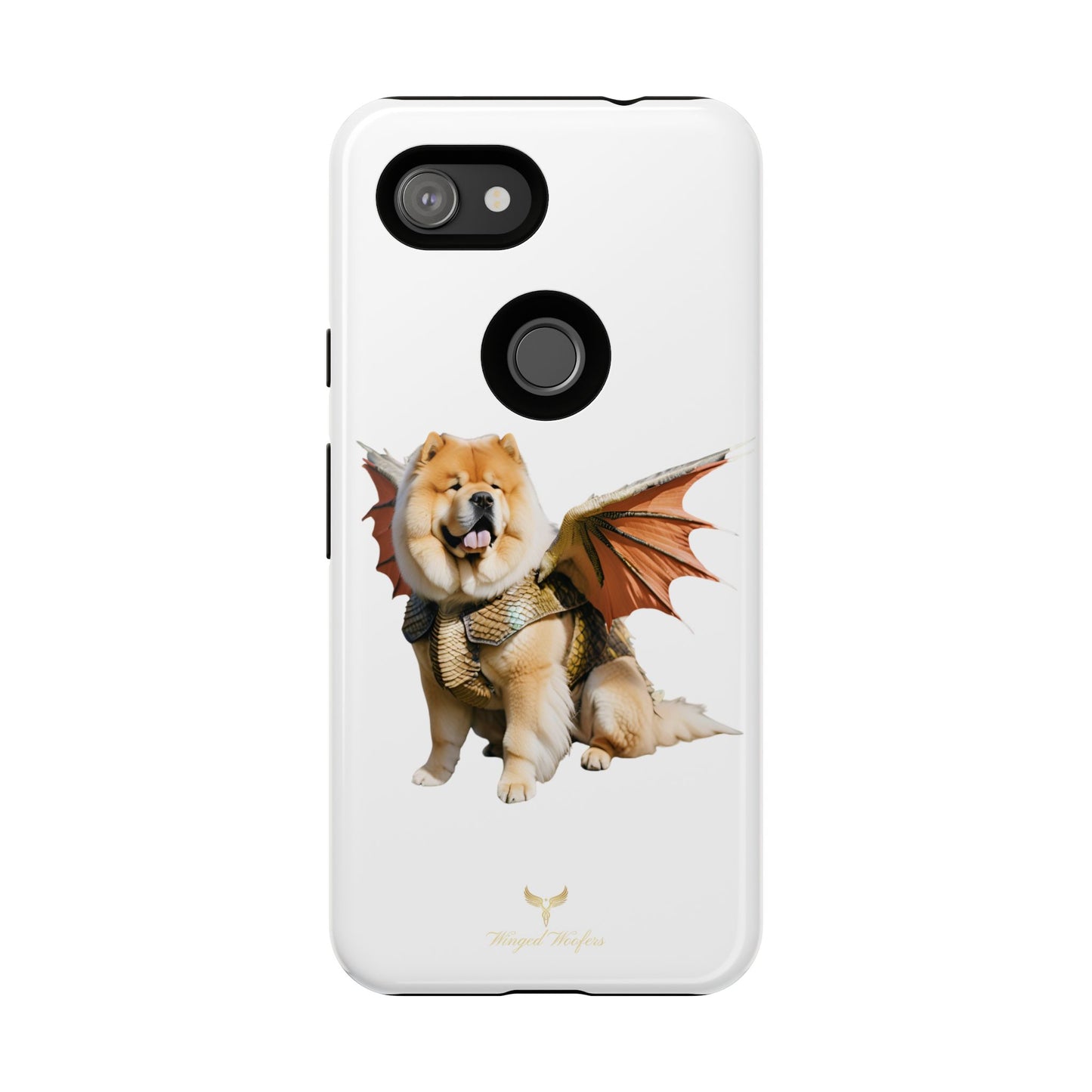 Funny Dragon Chow Chow Dog Phone Case - Tough Cases for Pet Lovers