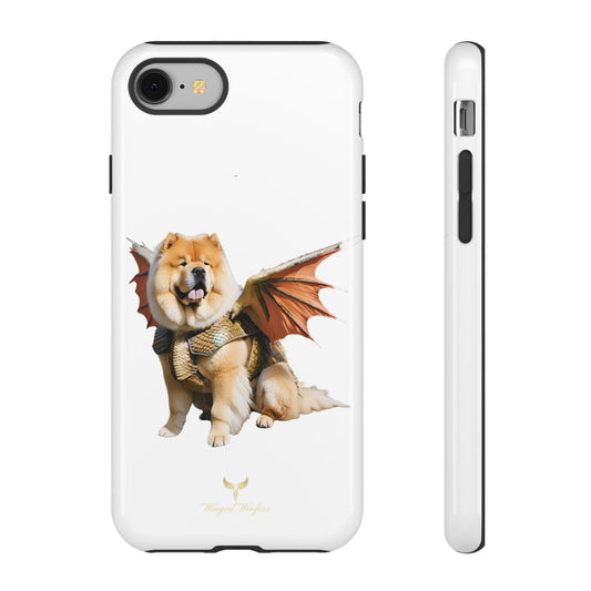 Funny Dragon Chow Chow Dog Phone Case - Tough Cases for Pet Lovers