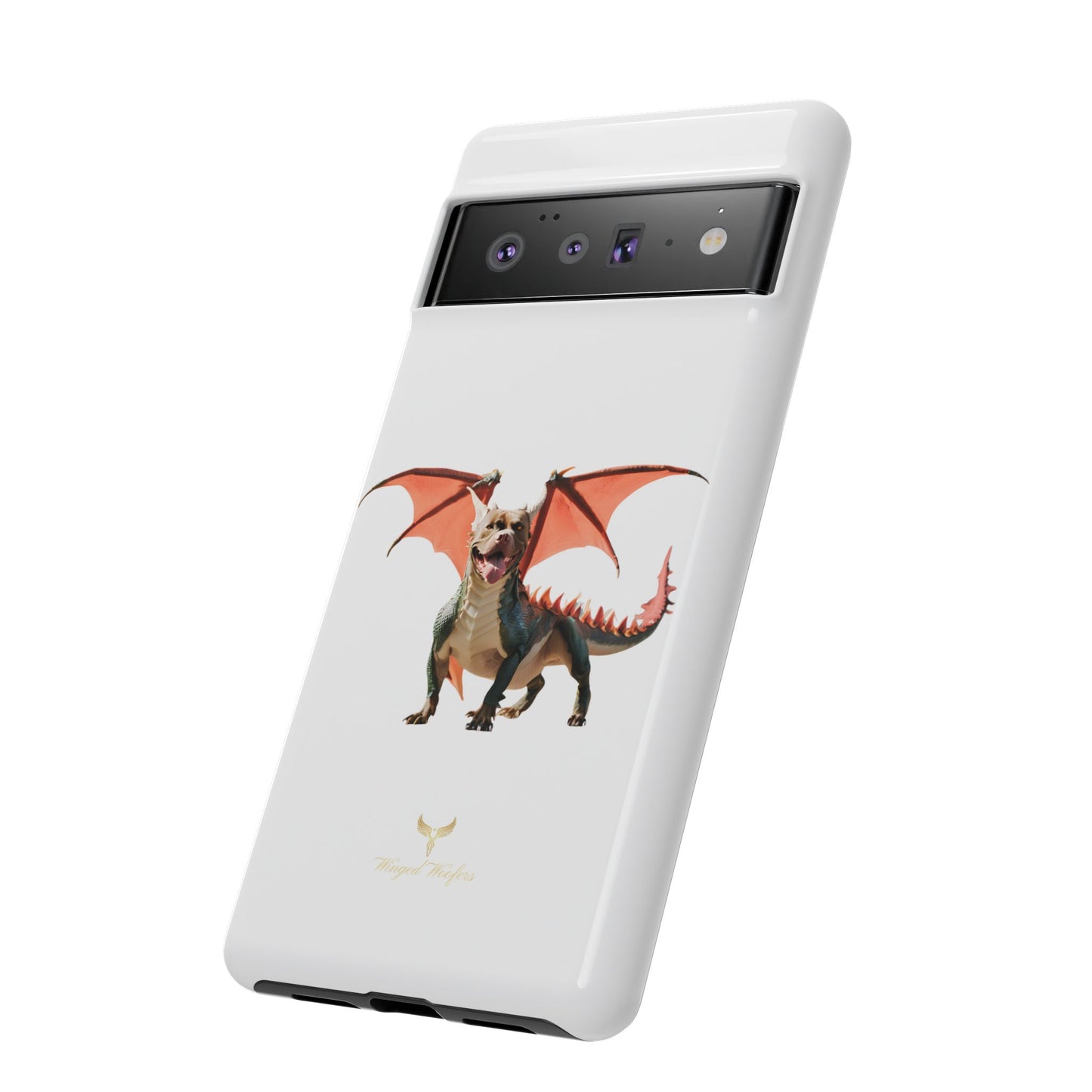 Tough Cases - Fierce Dragon Pitbull Phone Case | Unique Animal Design | Perfect Gift for Animal Lovers