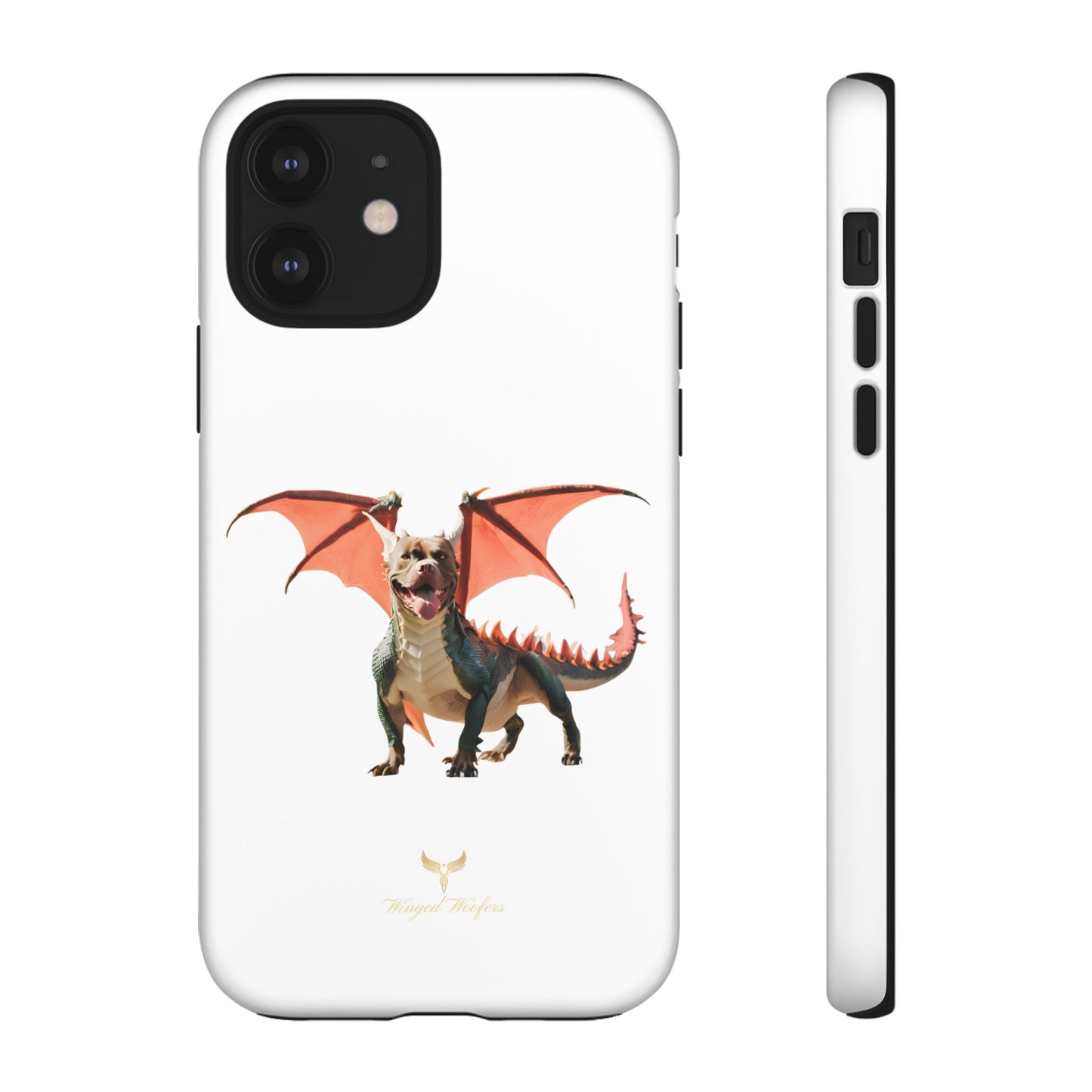 Tough Cases - Fierce Dragon Pitbull Phone Case | Unique Animal Design | Perfect Gift for Animal Lovers