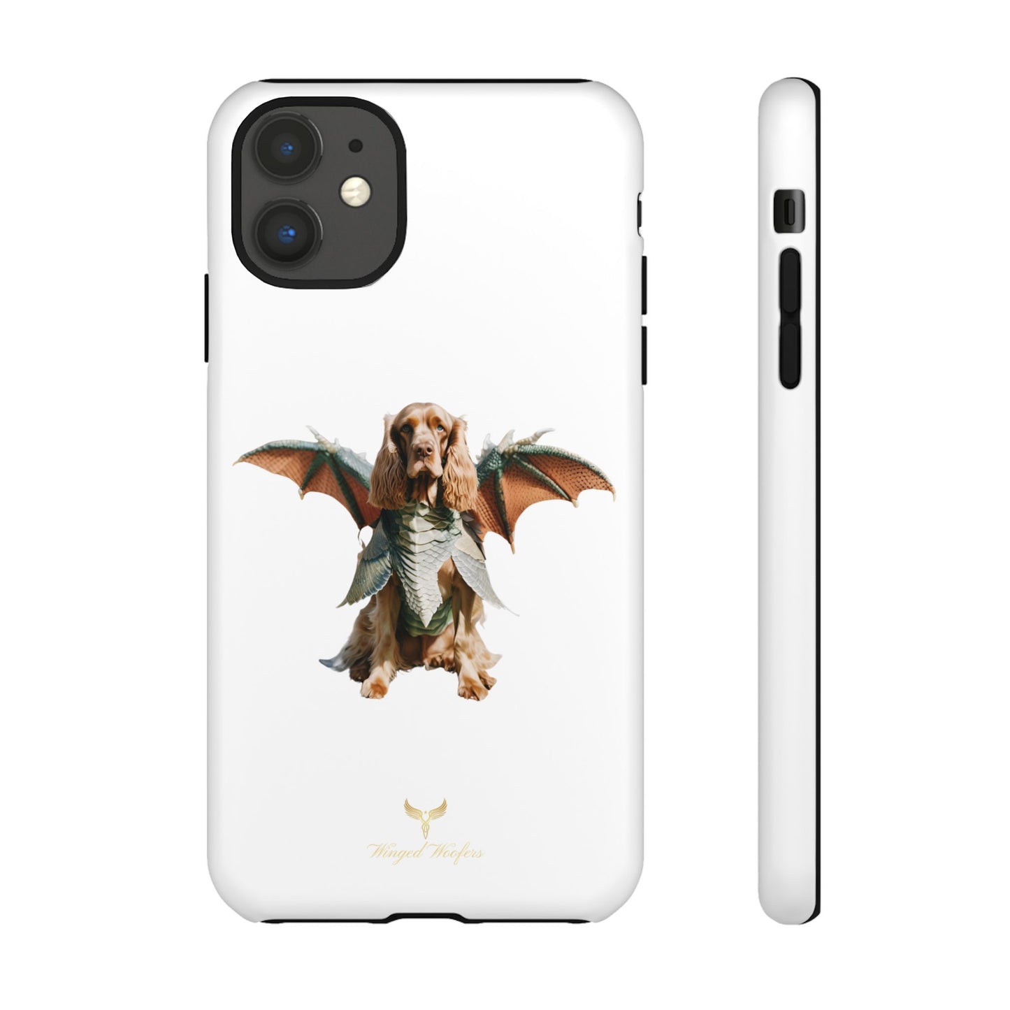 Dragon Wing Cocker Spaniel Dog Phone Case - Tough Cases for Pet Lovers