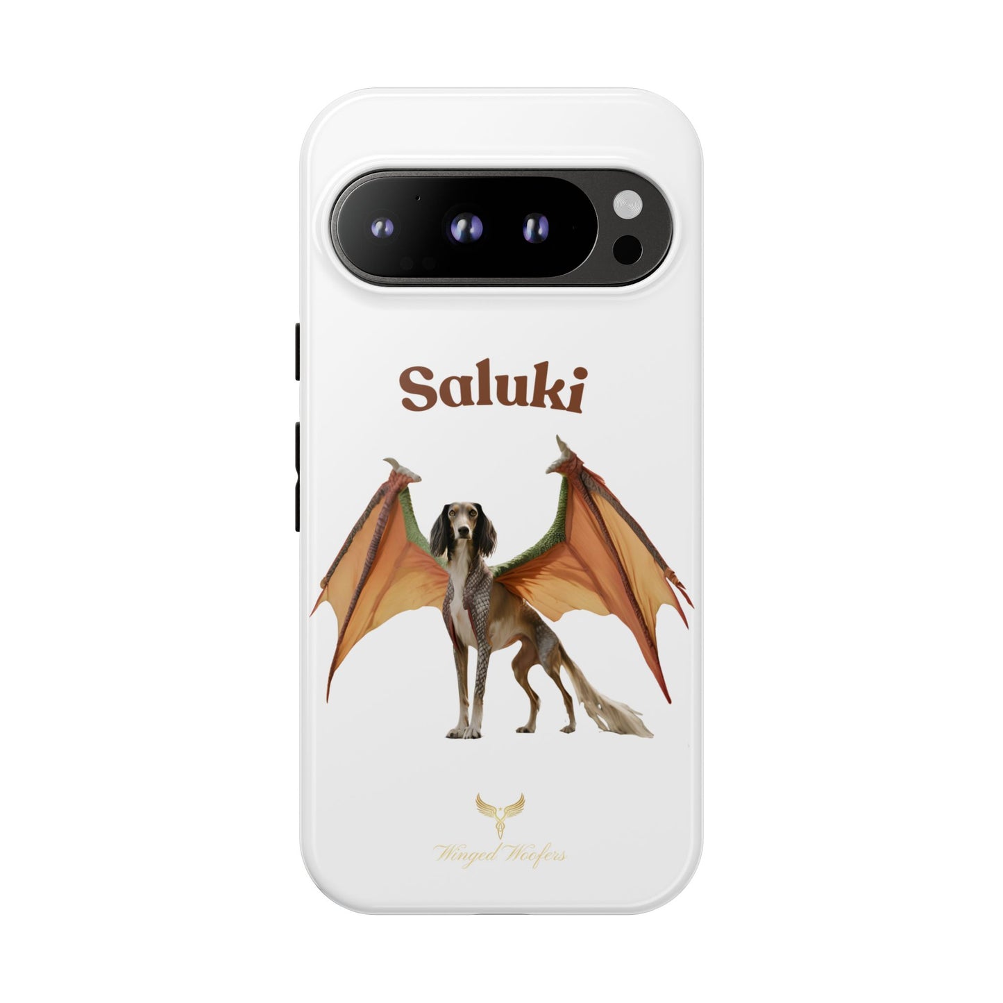 Saluki Dog Dragon Case - Tough Phone Case for Pet Lovers