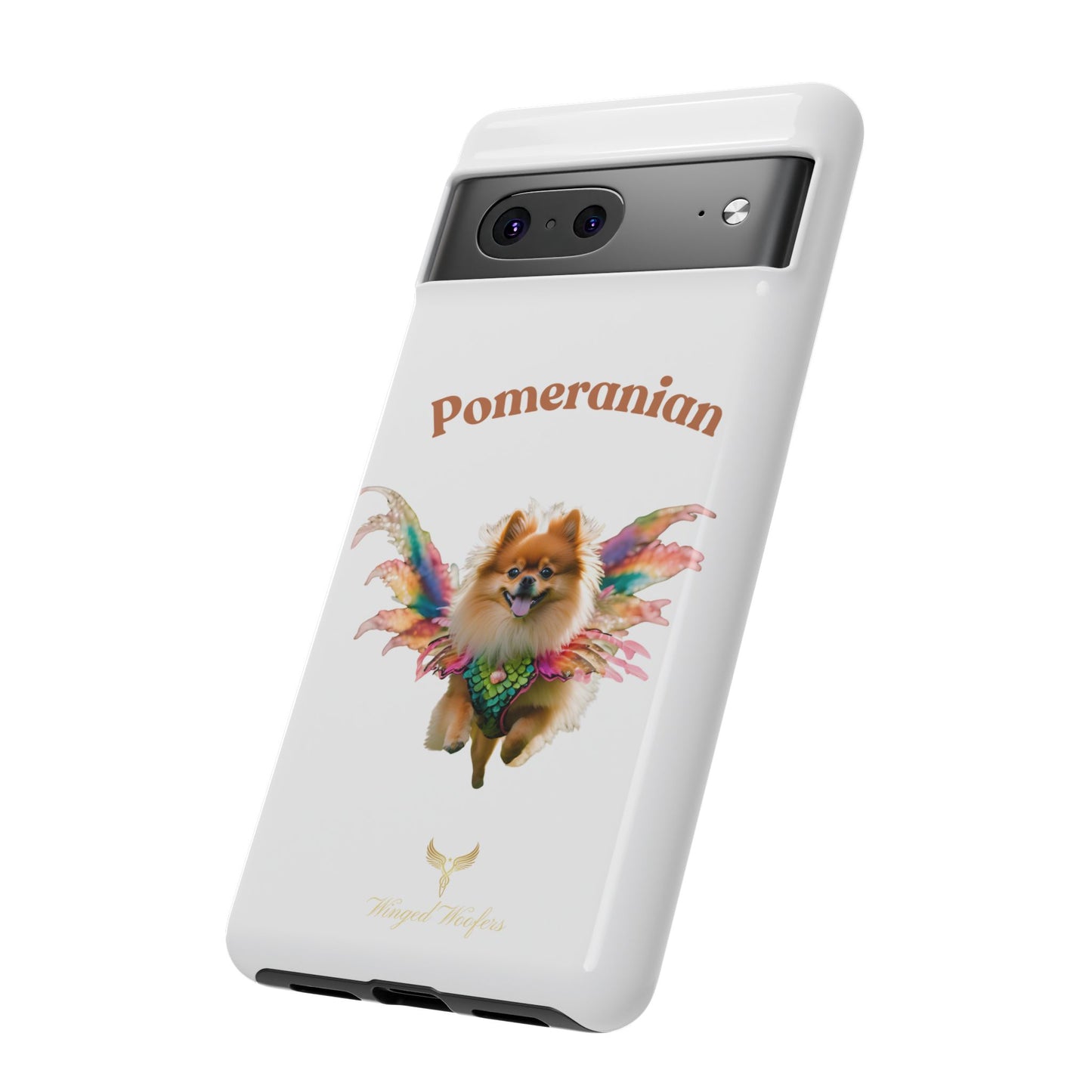 Pomeranian Winged Dog Phone Case – Cute Dog Lover Accessory