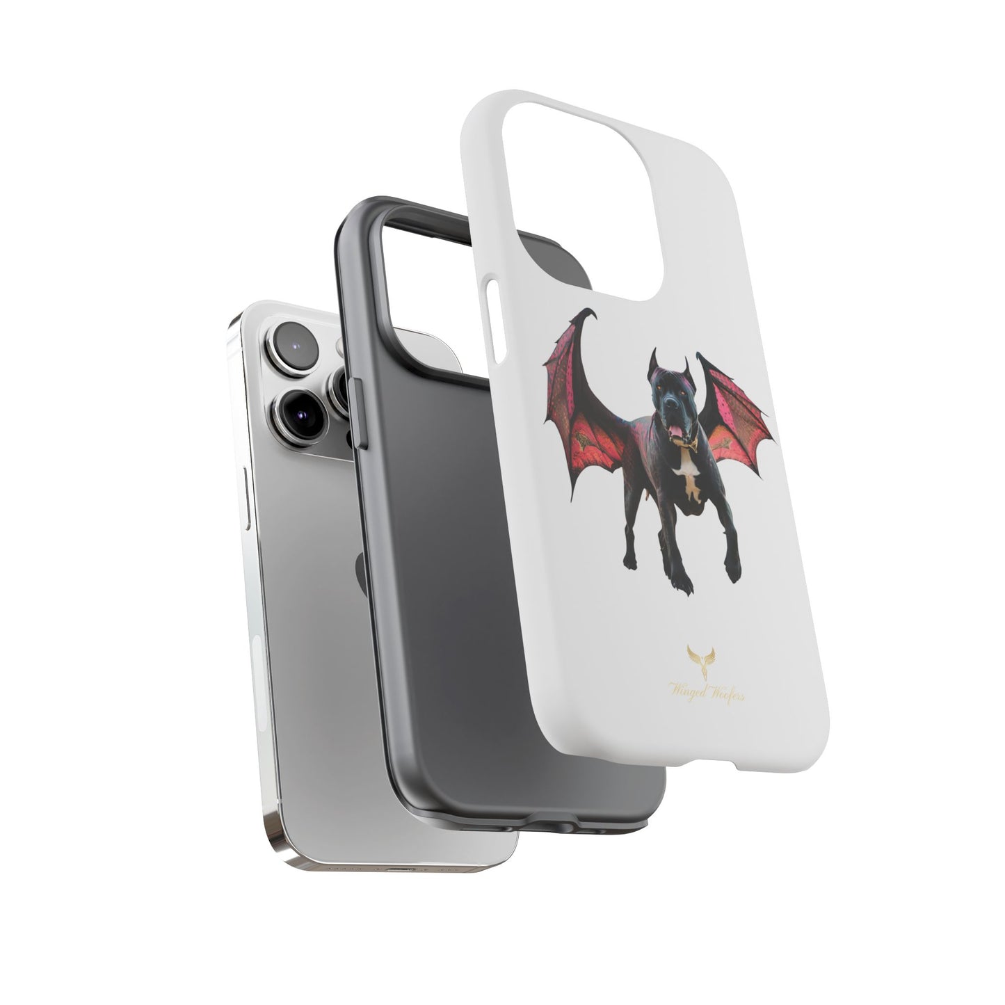 Flying Cane Corso Dog Phone Case - Tough Cases for Pet Lovers