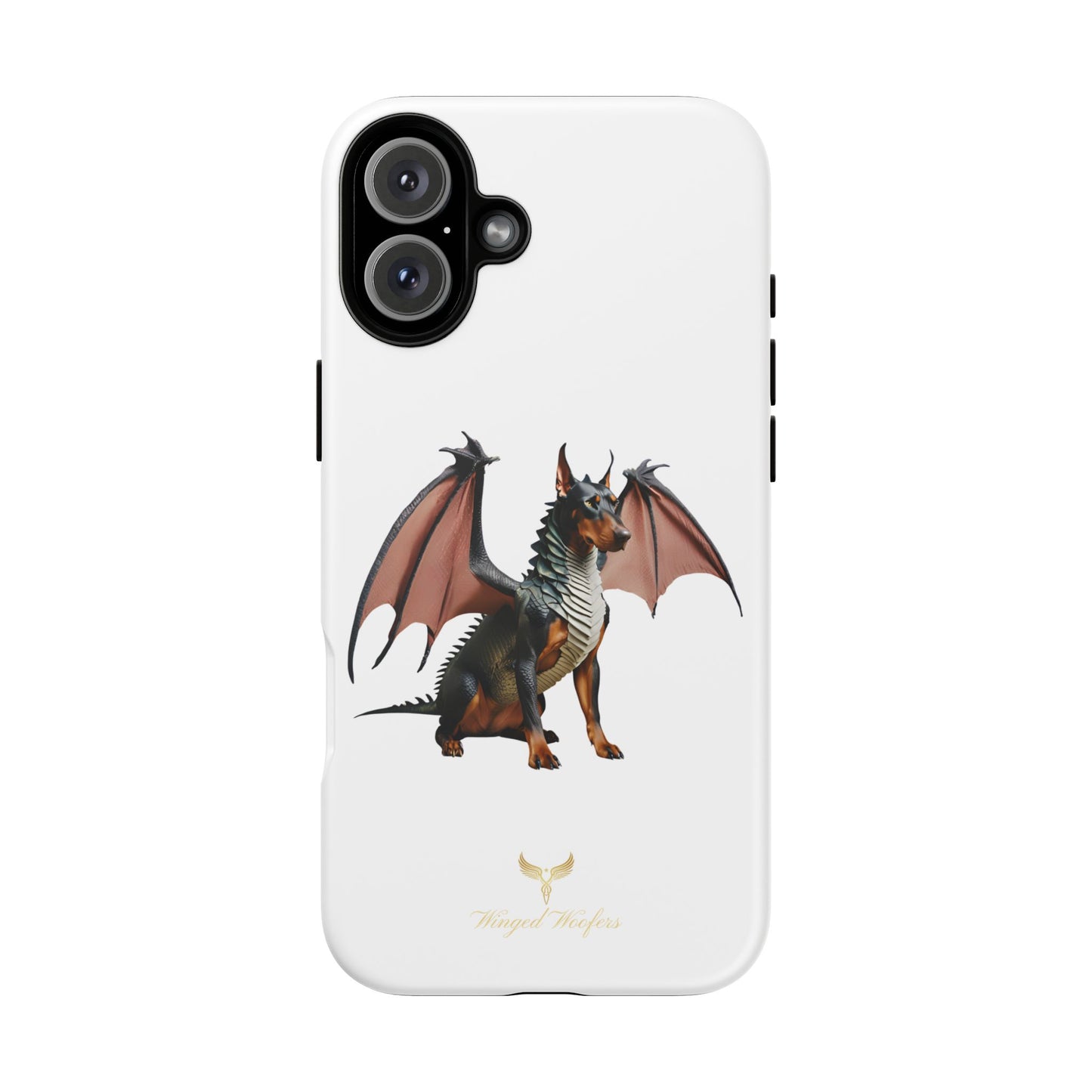 Mythical Doberman Pinscher Dragon Phone Case - Tough & Stylish Protection