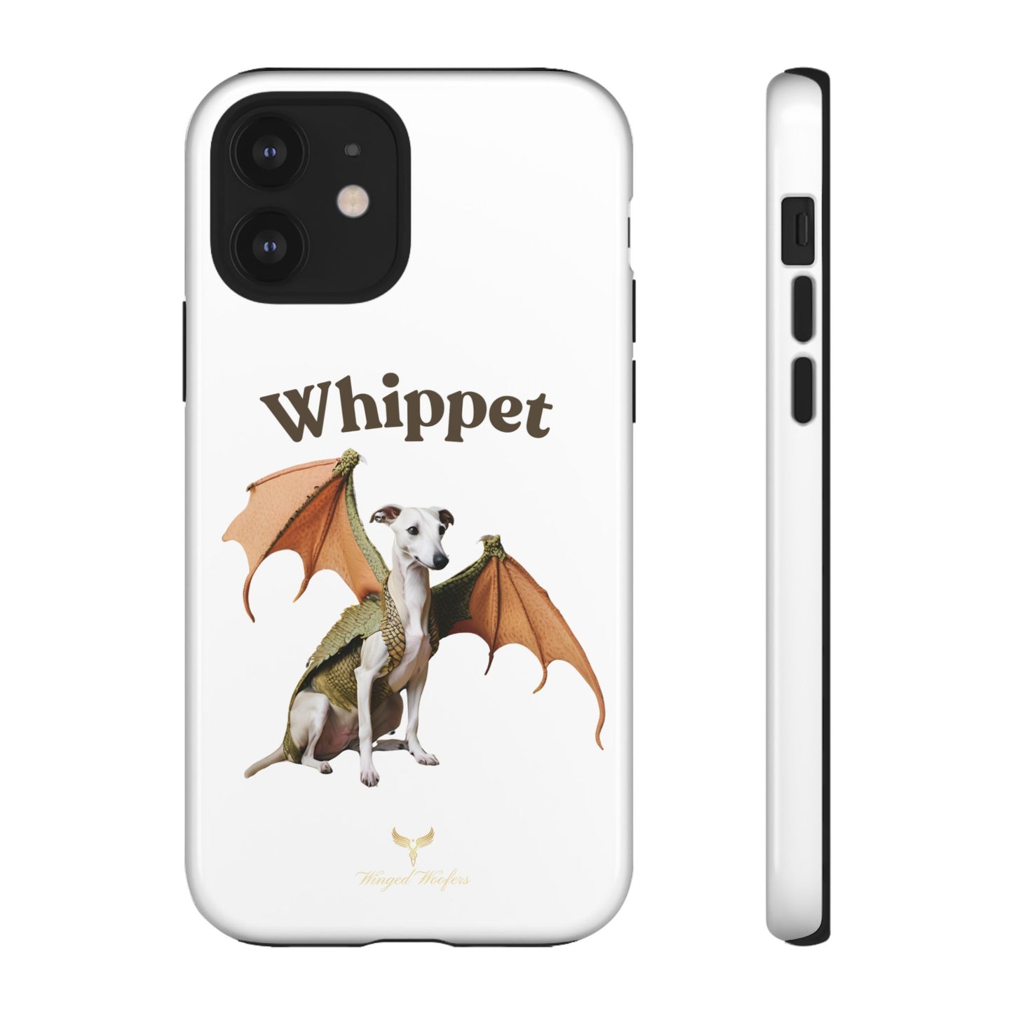 Whippet Dragon Phone Case - Tough & Stylish Pet Accessory