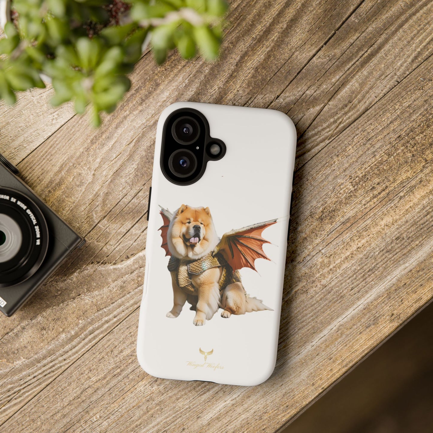 Funny Dragon Chow Chow Dog Phone Case - Tough Cases for Pet Lovers