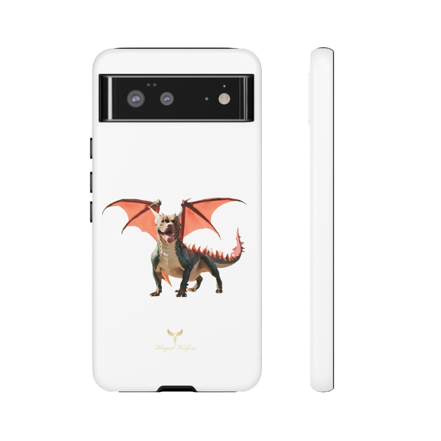 Tough Cases - Fierce Dragon Pitbull Phone Case | Unique Animal Design | Perfect Gift for Animal Lovers