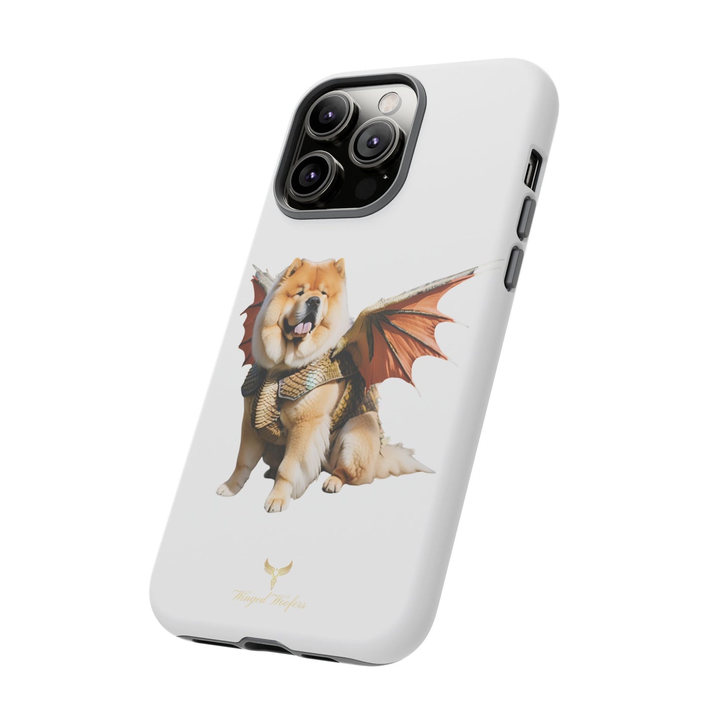 Funny Dragon Chow Chow Dog Phone Case - Tough Cases for Pet Lovers