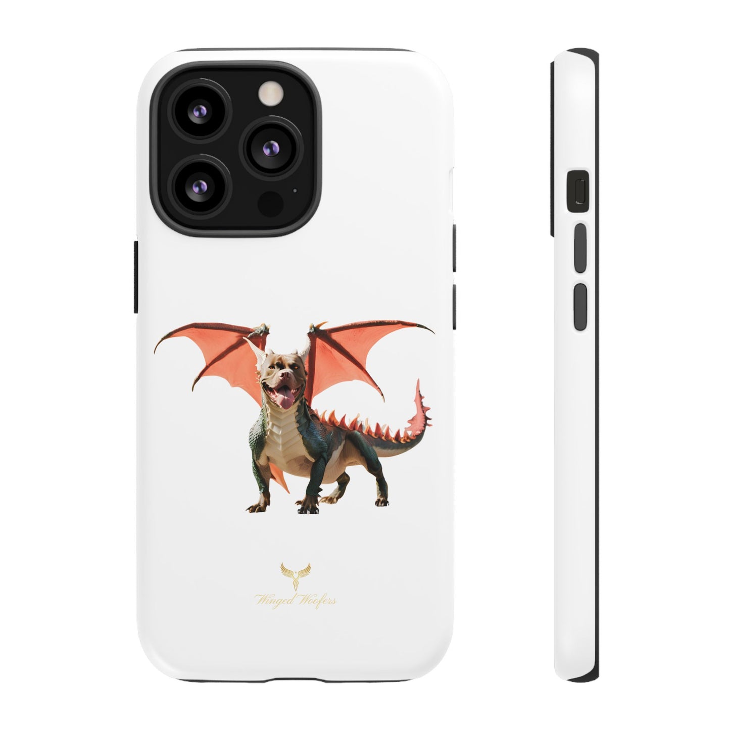 Tough Cases - Fierce Dragon Pitbull Phone Case | Unique Animal Design | Perfect Gift for Animal Lovers