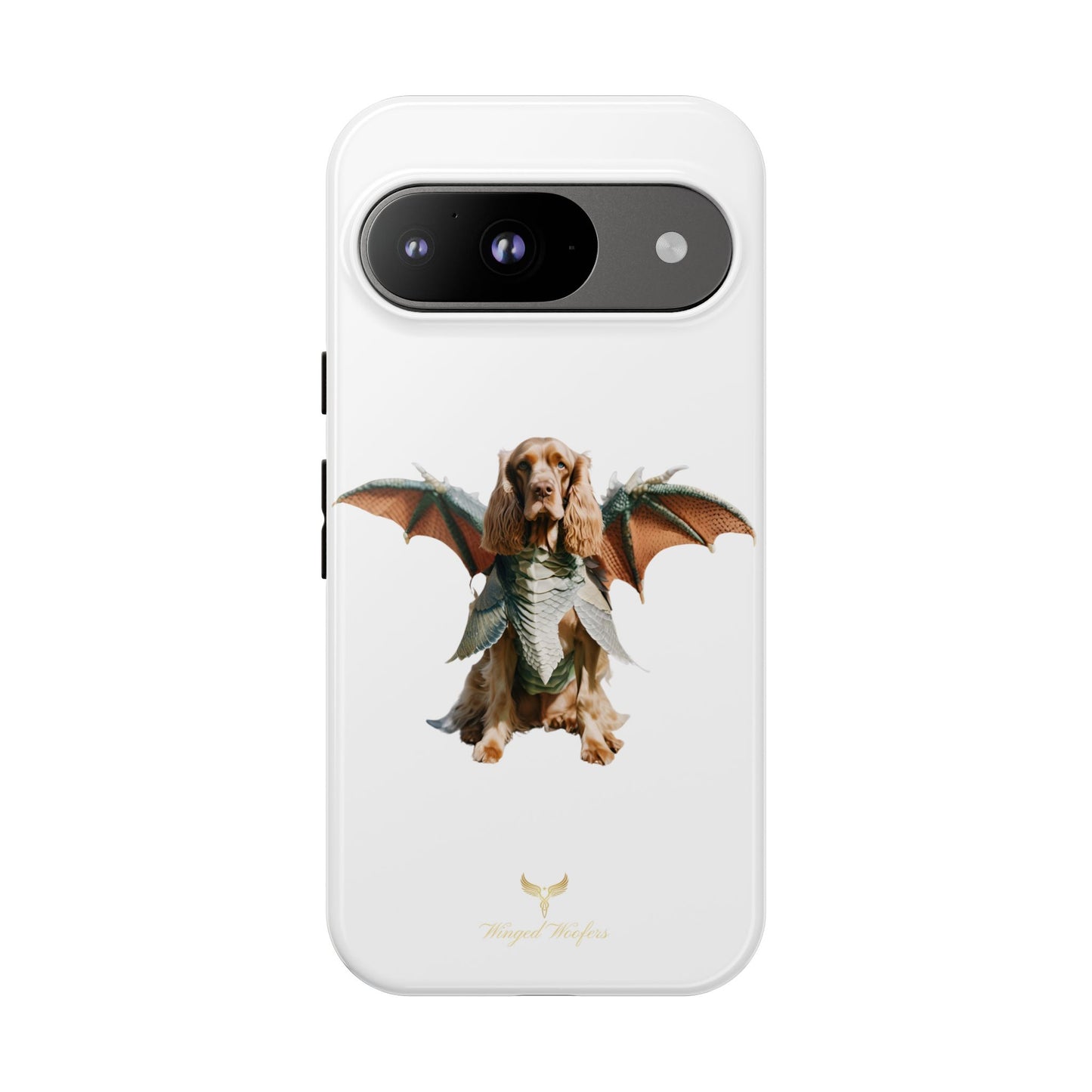 Dragon Wing Cocker Spaniel Dog Phone Case - Tough Cases for Pet Lovers