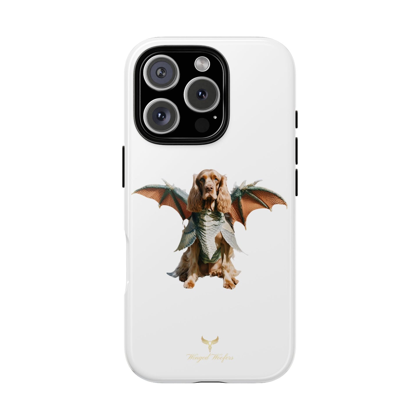 Dragon Wing Cocker Spaniel Dog Phone Case - Tough Cases for Pet Lovers