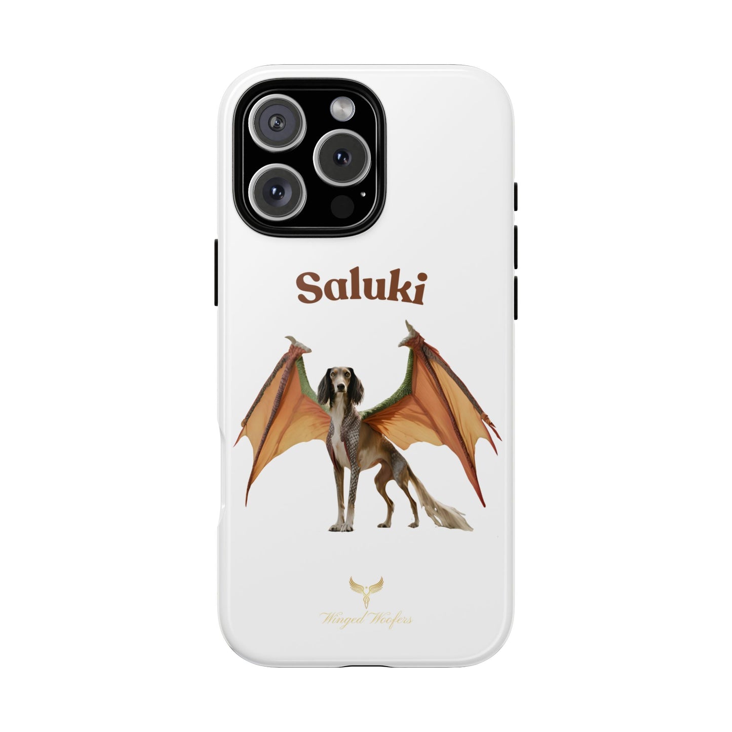 Saluki Dog Dragon Case - Tough Phone Case for Pet Lovers