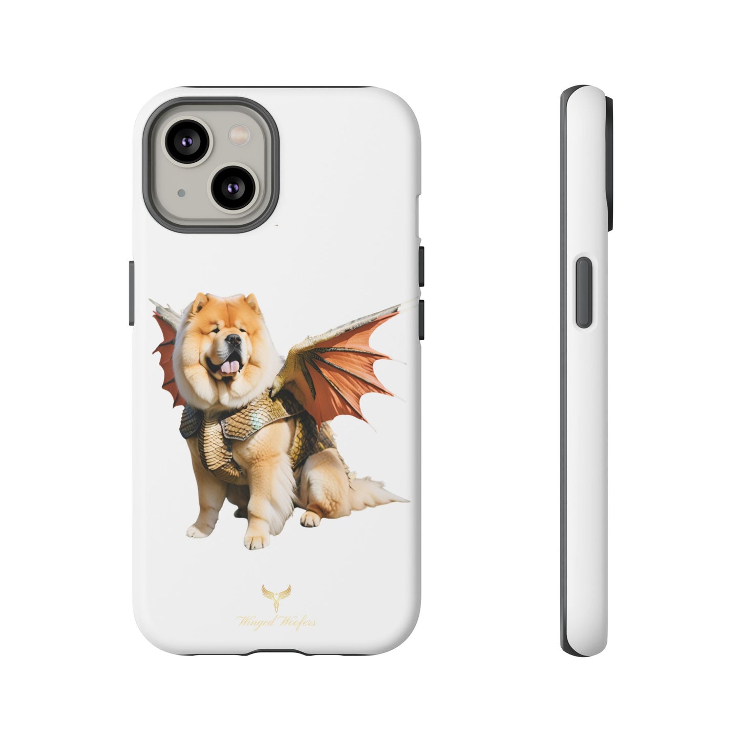 Funny Dragon Chow Chow Dog Phone Case - Tough Cases for Pet Lovers