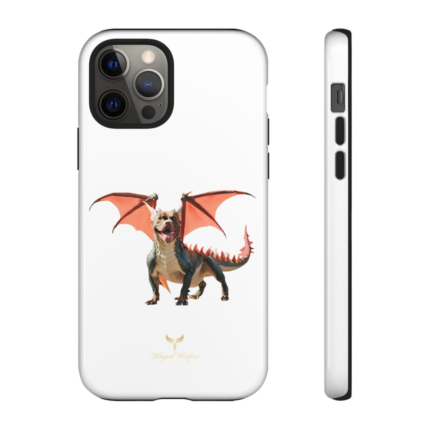 Tough Cases - Fierce Dragon Pitbull Phone Case | Unique Animal Design | Perfect Gift for Animal Lovers