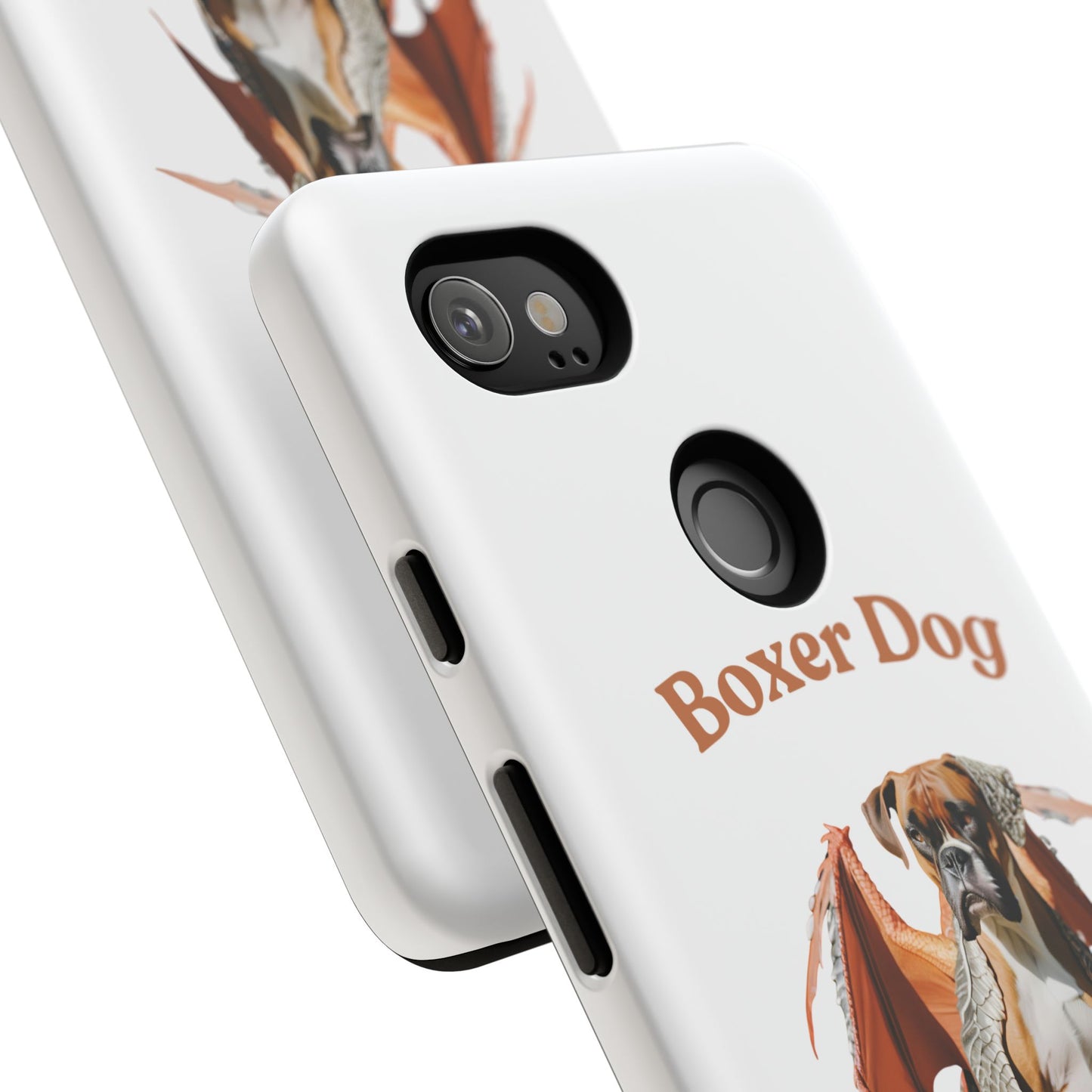 Boxer Dog Dragon Art Phone Case - Tough Cases