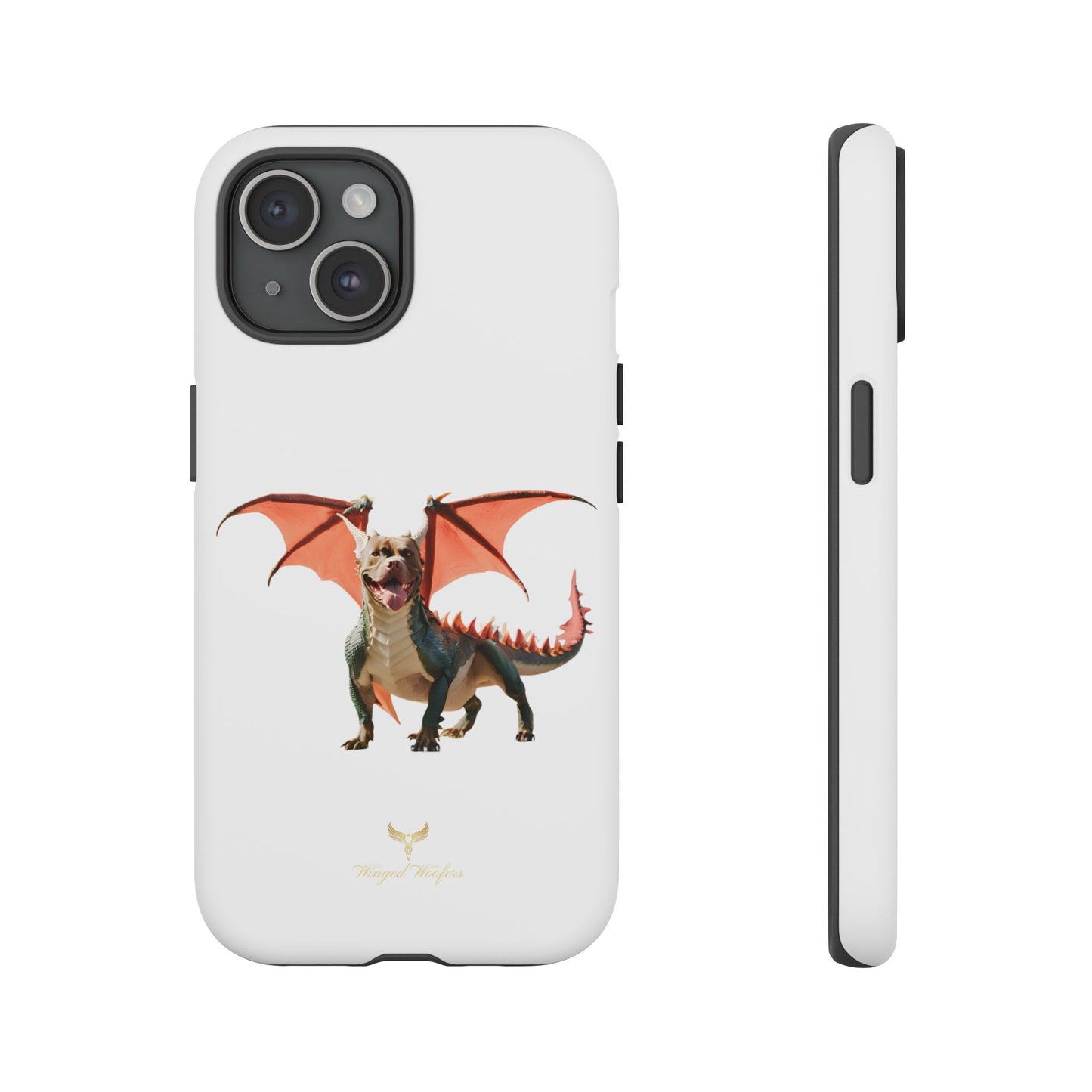 Tough Cases - Fierce Dragon Pitbull Phone Case | Unique Animal Design | Perfect Gift for Animal Lovers