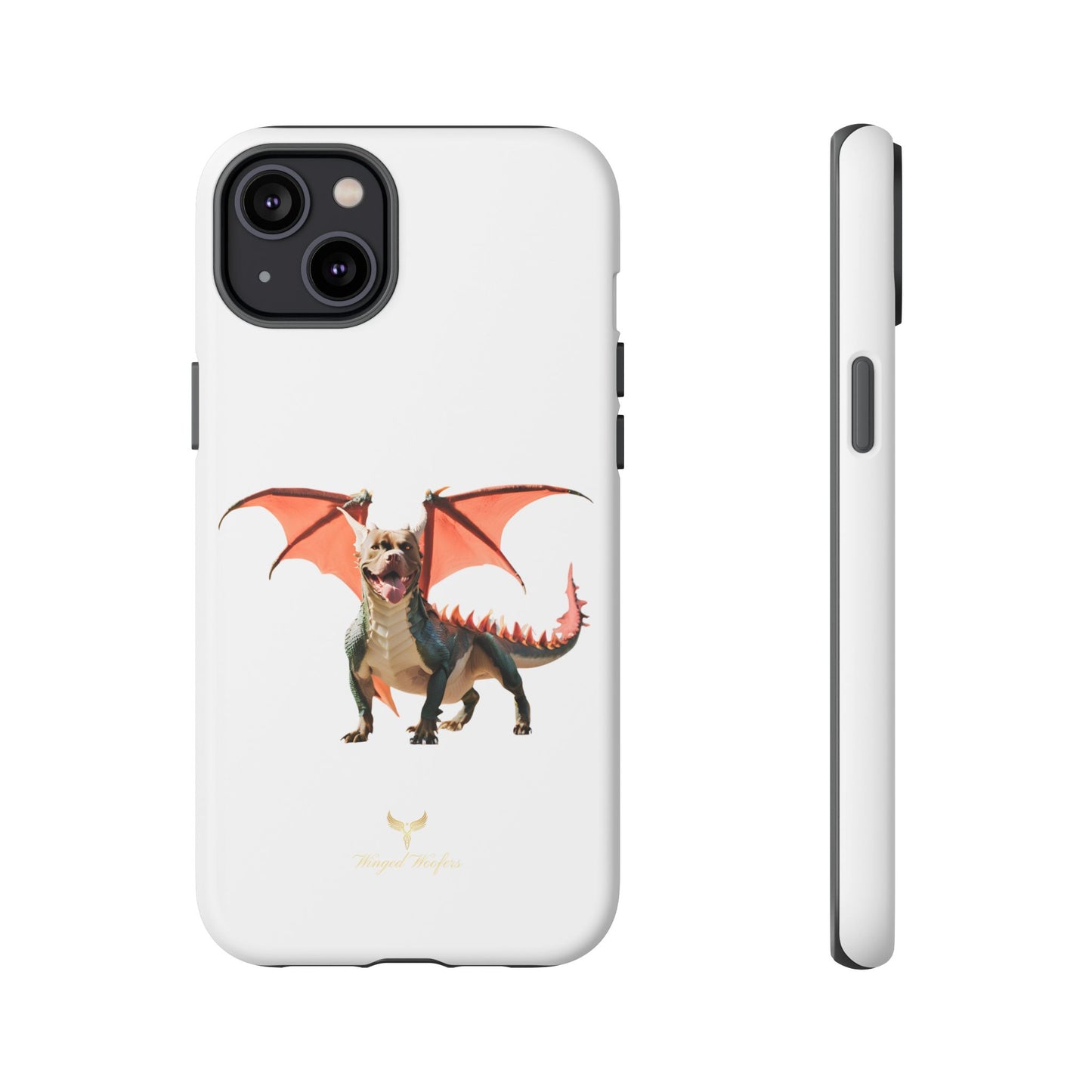 Tough Cases - Fierce Dragon Pitbull Phone Case | Unique Animal Design | Perfect Gift for Animal Lovers