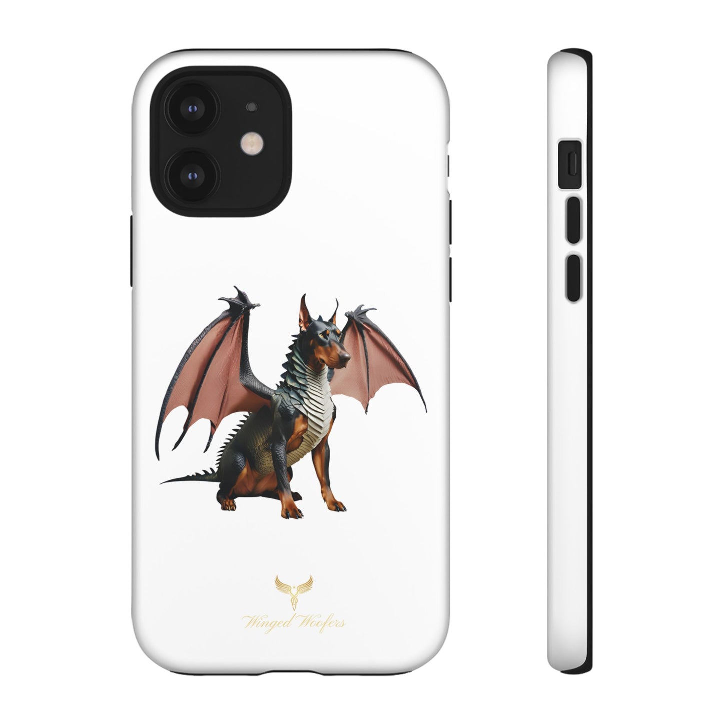 Mythical Doberman Pinscher Dragon Phone Case - Tough & Stylish Protection