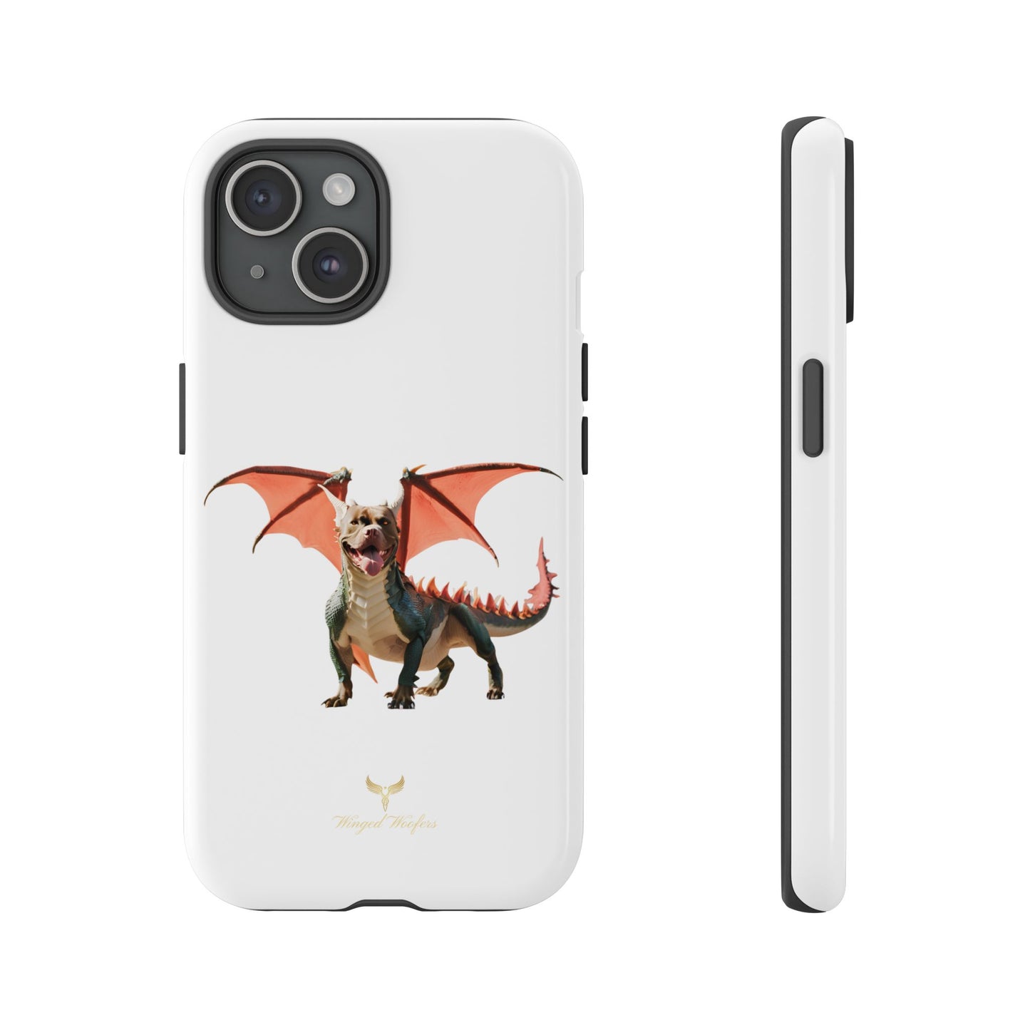 Tough Cases - Fierce Dragon Pitbull Phone Case | Unique Animal Design | Perfect Gift for Animal Lovers